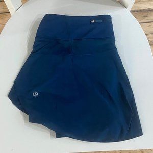 Lululemon Quick Pace Skirt 13" in Jaded